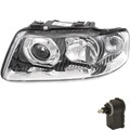 Halogen Scheinwerfer links für Audi A3 8L Bj. 00-03 Facelift inkl. Motor