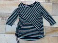 Langarmshirt Von Cecil Größe M dunkelblau mit Streifen