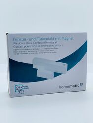 Homematic IP Smart Home Fenster- und Türkontakt mit Magnet Alexa Google 151363A0