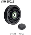 SKF VKM 35016 Umlenk-/Führungsrolle, Keilrippenriemen für MERCEDES-BENZ OPEL Rie