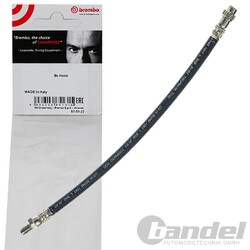 BREMBO BREMSSCHLAUCH 329mm LINKS RECHTS VORDERACHSE PASSEND FÜR ALPINE A610 V6