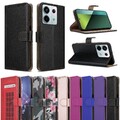 Für Xiaomi Redmi Note 14C 13C Pro Plus 12C 11 A3 Hülle Leder Etui Hülle Telefon