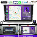 4+64GB Android 15 Autoradio GPS NAVI Carplay DAB+ Für VW Magotan Passat CC B6 B7