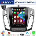 Für Ford Focus MK3 2012-18 DAB+ Android 12 CarPlay Autoradio GPS Navi RDS Kamera