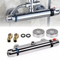 Thermostat Duschsystem Duscharmatur Brause Duschset Mischbatterie Chrom DHL