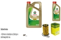 MANN-FILTER Ölfilter 6L CASTROL EDGE 5W-30 M für Hyundai Tucson 2.0 CRDi AWD