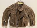 Lederjacke Kinder NeuMeindl 98-104(4 J. )braunes Wildleder Topzustand NP 480 €
