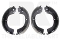 Bremsbackensatz NK 2730605 für MITSUBISHI 53 270 270mm L200 4WD K75T K64T K74T