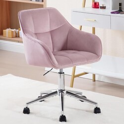 Bürostuhl Schreibtischstuhl Drehstuhl Arbeitsstuhl Homeoffice Stuhl mit Samtsitz