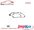 ABS SENSOR DREHZAHLFÜHLER PAAR VORNE JAPKO 151K07 2PCS V NEU OE QUALITÄT