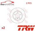 BREMSSCHEIBEN SATZ PAAR VORNE TRW DF4449 2PCS A FÜR BMW (BRILLIANCE) 3 SERIES