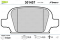 VALEO 301457 Bremsbelagsatz, Scheibenbremse für HOLDEN,OPEL,VAUXHALL
