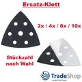 2x/4x/6x/10x Ersatzklett selbstklebend für Bosch PDA 100, 120, 180, 240 E