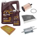 FEBI BILSTEIN Inspektionspaket 6L MANNOL Elite 5W-40 für VW EOS 1F7 1F8 3.2 V6