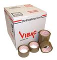 Paket Verpackungsklebeband 48 mm x 66 m stark braun transparent Vibac Cartoon Dichtband