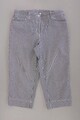 ✅ Peter Hahn 7/8 Hose Hose für Damen Gr. 42, L kariert schwarz aus Baumwolle ✅