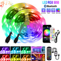 0.5-5m LED Stripe RGB Leiste Streifen 5050 SMD Band Licht Bluetooth Lichterkette