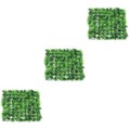  3 Pieces Fischtankrasen Gefälschte Grasmatte Künstliche Grasquadrate