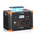 GRECELL Powerstation 1000W 999Wh Solargenerator Stromerzeuger Draußen Camping