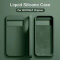 Luxus Silikon Hülle für Google Pixel 6 6A 7 7A 8 Pro Stoßfest Soft Cover Schutz