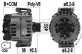 Lichtmaschine Generator Lima ERA 209180 für MERCEDES VIANO W639 KLASSE W212 S212