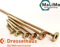Spanplattenschrauben Dresselhaus JD-79 Teilgewinde verzinkt Torx Holzschrauben