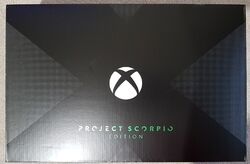Xbox One X Project Scorpio Edition (1TB) - Brandneu & Versiegelt - OOP - Selten!