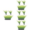  4 PCS Aquatische Dekoration Dekorationen Für Aquarien Kleine Aquarienpflanzen