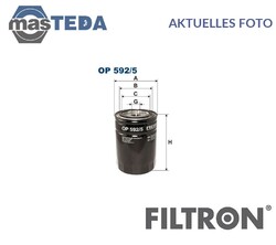 OP592/5 MOTOR ÖLFILTER FILTRON FÜR CITROËN JUMPER 2.8L 94KW,93KW,107KW