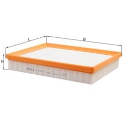 1x Luftfilter MAHLE LX 4296/7 passend für OPEL VAUXHALL