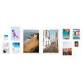 Rahmenloser  Bildhalter Bildträger mit Clip Rahmen Fotogalerie 10 Bilde