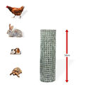 Drahtgitter Drahtgeflecht Maschendraht Hasendraht Zaun 4eck 13mm 0,5x10m verz.