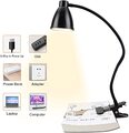 Flexibel USB Leselampe LED Klemmleuchte Dimmbar Bettlampe Schreibtischleuchte DE