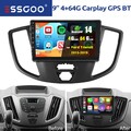 4+64G Android 14 Autoradio für Ford Transit Tourneo Custom 2013-2019 GPS Carplay