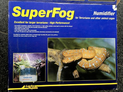 SuperFog I Luftbefeuchter Nebler Vernebler Terrarium Schlangen Reptilien