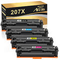 XXL Toner für HP 207X 207A LaserJet Pro MFP M283fdn M283fdw M282nw Kein Chip Set