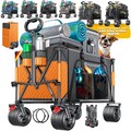 KESSER® Bollerwagen faltbar GTR9000 Handwagen klappbar Strandwagen 360° Räder