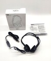 Logitech PC 960 Schwarz Kopfbügel Headset für PC Büro Callcenter - Schwarz