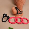 7er Silikon Cockring Penisring Hodenring Hodensack Ballstretcher Sexspielzeuge
