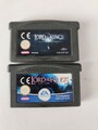Gameboy GBA Herr der Ringe Gefährten und zwei Türme Konvolut
