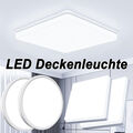 LED Deckenlampe Panel Deckenleuchte Wohn Küche Bad Flur Schlafzimmer IP44 Lampe 