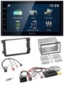 Kenwood 2DIN Bluetooth Lenkrad USB DAB Autoradio für VW T5 Golf Tiguan Touran 20
