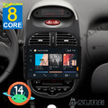 4+64GB Autoradio Carplay Für PEUGEOT 206 206CC 1999-2009 CarPlay GPS NAVI DAB FM