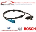 ABS SENSOR DREHZAHLFÜHLER PAAR HINTEN BOSCH 0 986 594 614 2PCS P NEU