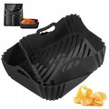 2X Silikonform Zubehör Heißluftfritteuse für Cosori 5.5L/6L/Philips Airfryer XXL