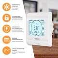 Thermostat Digital Raumthermostat Raumregler Touchscreen Fußbodenheizung Regler