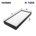 FILTRON Filter, Innenraumluft K 1088 für MERCEDES-BENZ VW