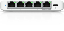 Ubiquiti UniFiSwitch Flex Mini Desktop 2.5G Smart Switch, 5x RJ-45, PoE PD