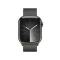 Apple Watch Series 9 (GPS + Cellular) 45mm Edelstahlgehäuse graphite, Milanese