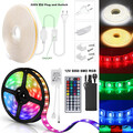 COB LED Streifen Stripe Leiste 5050 RGB Lichtband Lichterkette Lichtleiste 1-30m